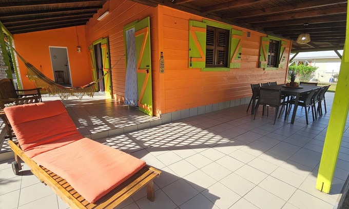 Le Moule Casa | Maison Créole Dans Ravissant Jardin