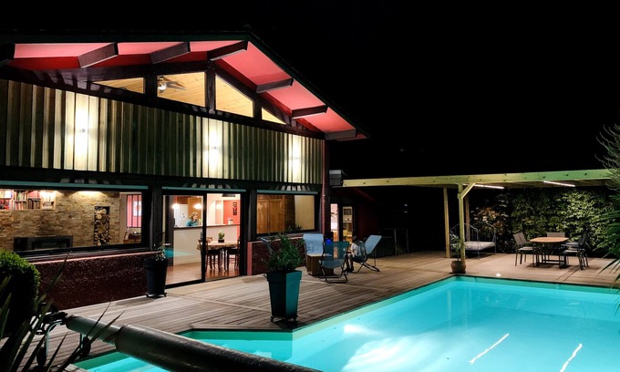 Merignac Casa | Maison D'architecte Près Bordeaux Avec Piscine Chauffée