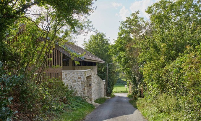 Villers-en-Arthies Casa | Maison Darchitecte Primée Dans le Parc Naturel du Vexin Proche Giverny
