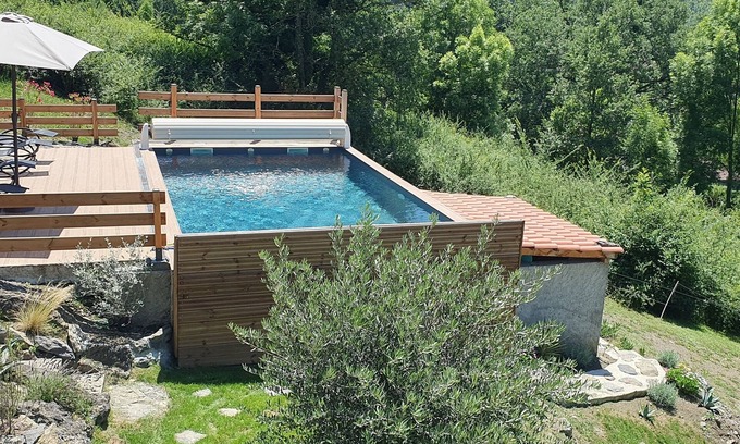 Cazavet Casa | Maison de Campagne Avec Piscine à la Montagne