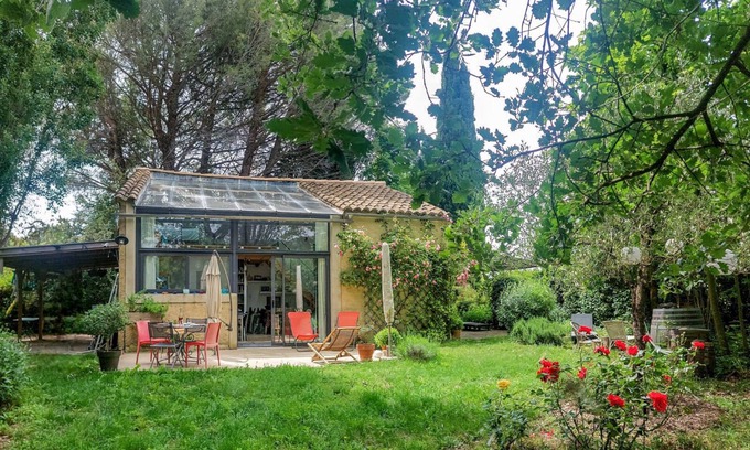 Vinsobres Casa | Maison de Campagne Individuelle, Calme, 2 Personnes, sur Espace Arboré en Drôme