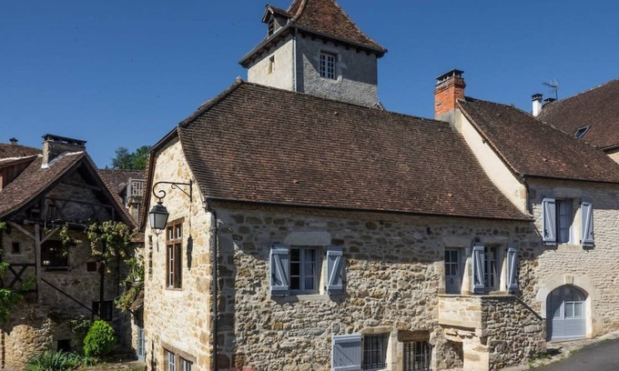 Carennac Casa | Maison de charme Portobelo dans Carennac avec vue