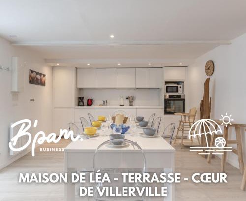 Villerville Casa | Maison de Léa - Terrasse - Cœur de Villerville