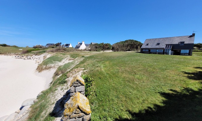 Berven Casa | Maison de la Dune, vue mer et Accès Plage Direct