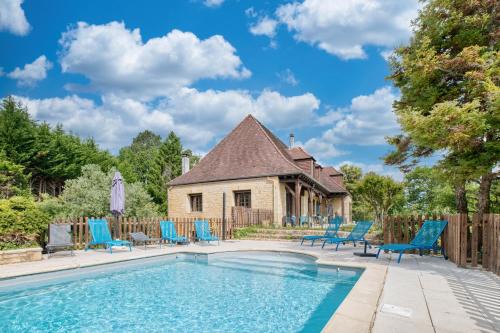 Sarlat-la-Caneda Casa | Maison de vacances avec piscine