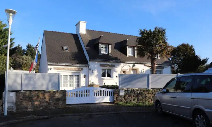 Locmariaquer Casa | Maison de Vacances sur Jardin Pret du Golfe et Océan