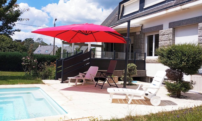 Nevez Casa | Maison De160 m2 Avec Piscine, à Névez