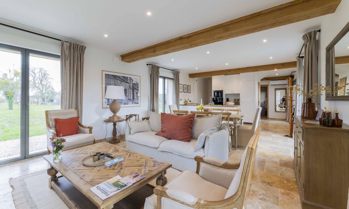 Cricqueboeuf Casa | Casa-Maison du Haras-De Lujo-Baño con bañera