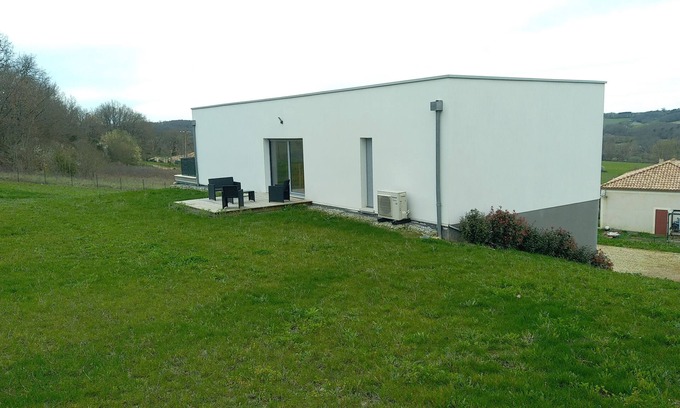 Sainte-Gemme-Martaillac Casa | -maison de Campagne sur Terrain Clos. 10 'de Casteljaloux , Ville Thermale