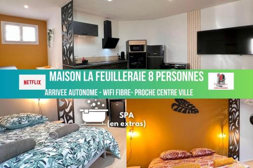 Fontenay-le-Comte Casa | MAISON LA FEUILLERAIE-8 personnes-standing Appart