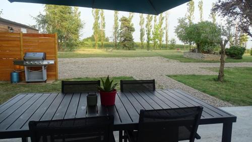 Saint-Vivien-de-Monsegur Casa | Maison pour 4/6 personnes les hirondelles