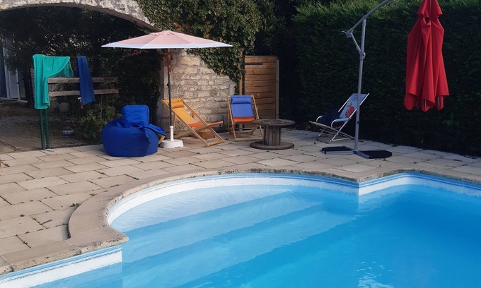 Taugon Casa | Maison Piscine Entre mer et Marais Poitevin