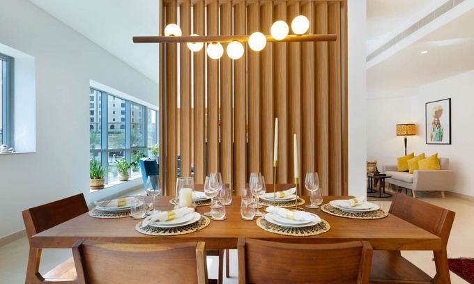 Dubai Marina Villa | Maison Privee - Stunning 3-Floor Villa w/ Kids Room and Rooftop Terrace over Dubai Marina