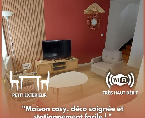Monnaie Casa | Maison sur cour - 3 ch - Calme - Proche de Tours