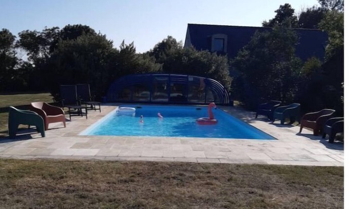 Treguennec Casa | Maison Vacances Bretagne Piscine 6 Personnes