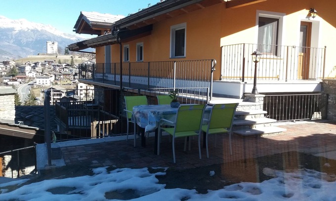 Aymavilles Apartamento | Apartamento Maison Venoir 2