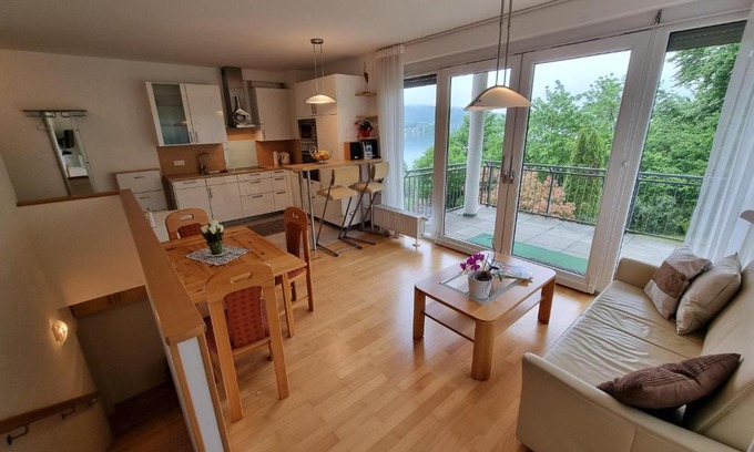Sekirn Apartamento | Maisonette Wohnung Wörthersee
