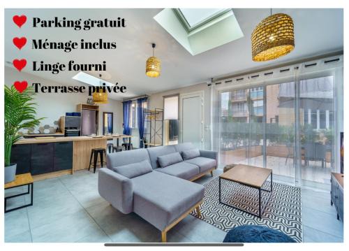 Jouvence Casa | Maisons calmes avec terrasses et garages centre-ville B et C