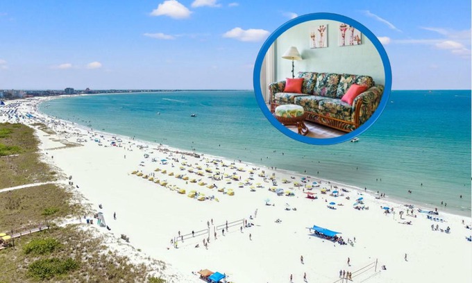 St. Pete Beach Apartamento | Majestic Beach Condo in Beachfront Resort in St Pete Beach