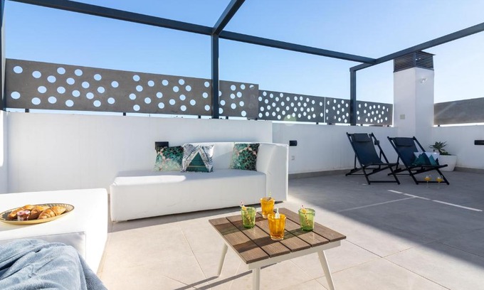 La Merced Apartamento | Malaga Center Flat Mariblanca 12 Sun & Terrace Boutique