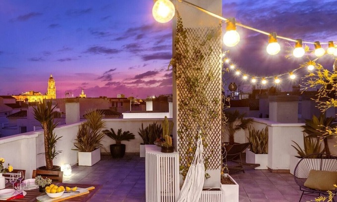 La Merced Apartamento | -MalagaSunApts- Attic DoubleTerrace* Parking&Pool
