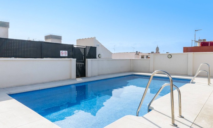 La Merced Apartamento | -MalagaSunApts-Romantic Private Terrace&Shared Pool