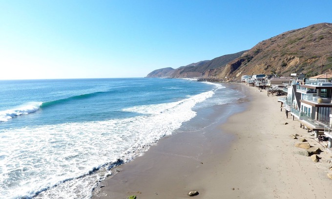 Malibu Casa | Malibu frente a la playa joyero en playa privada