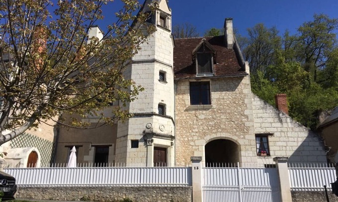 Bourre Casa | Habitación Troglo, B & B, cama queen, Chateaux de la Loire y Beauval Zoo
