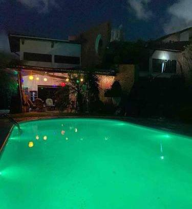 Candelaria Casa | mansão com churrasqueira sinuca piscina aquecida