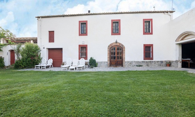 San Martin Sarroca Cabaña | Mansión en St Martí con Viñedos y Jardín