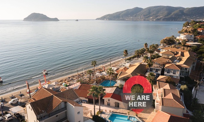 Agios Sostis Apartamento | Manthos Apartments - 1 bedroom apartment G.F.
