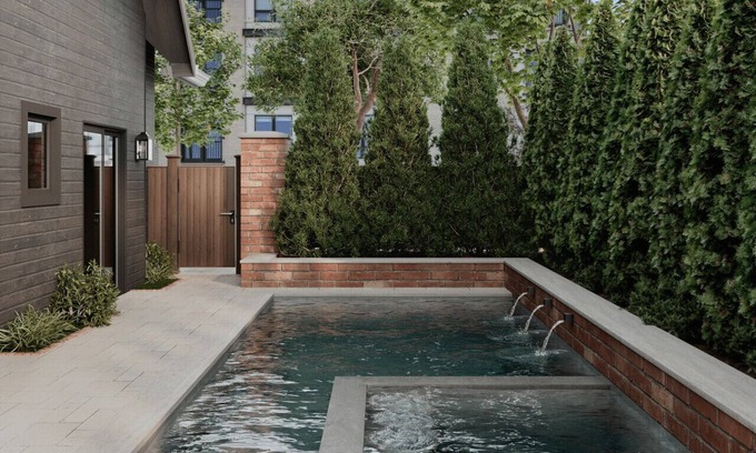 Buena Vista Apartamento | Villa Music Row Pool, Hot Tub, Gym, Sauna, Grill, Fire Pit