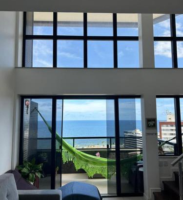 Salvador Apartamento | Maravilhosa cobertura duplex vista mar