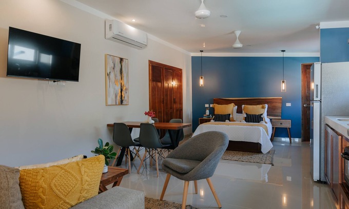 Progreso Municipality Apartamento | Mare Lindo open studio near Malecon Progreso