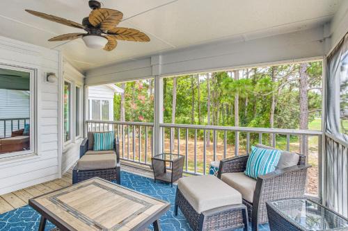St. James Casa | Marina and Pool Roomy Golf-View Home in Southport