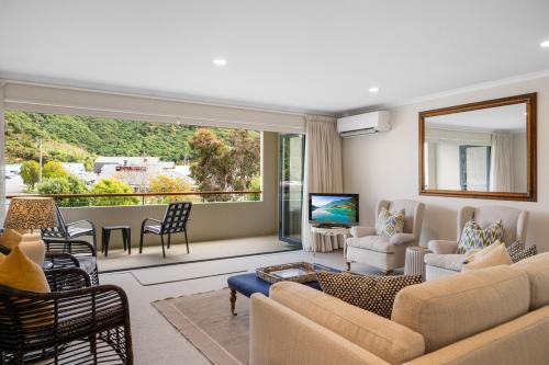 Waikawa Bay Apartamento | Marina Edge Marlborough Sounds Apartment