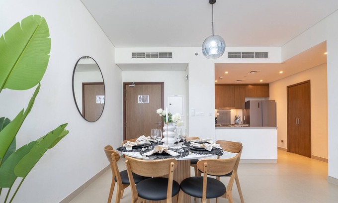 Al Sufouh 2 Apartamento | Marina view balcony near Ain Dubai/JBR Beach/Mall