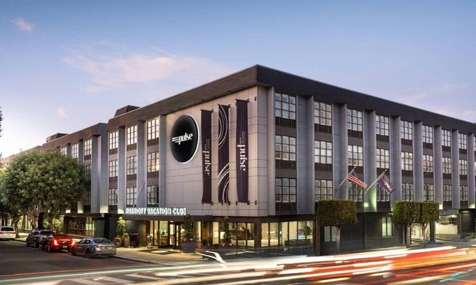 Fisherman's Wharf Complejo | Marriott Vacation Club Pulse,San Francisco Hotel Room ,2 Queen Beds, Urban View