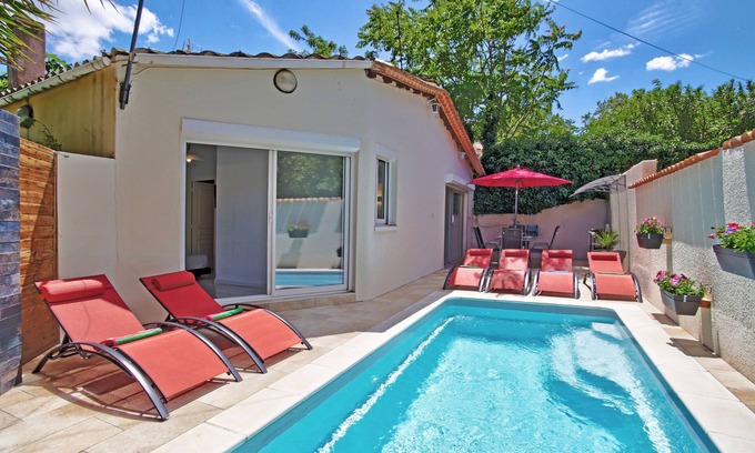 Marseillan Casa | La Balinaise-Private heated pool28° from March 14-Zen & Calm-Without neighbours