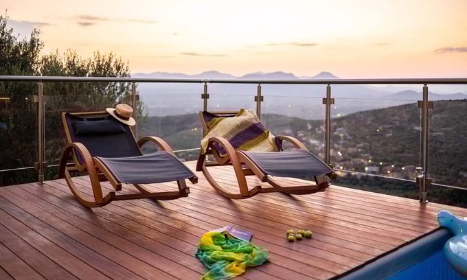 Ano Amfia Apartamento | Martinia Pool Escape - Aiga Panoramic Vistas