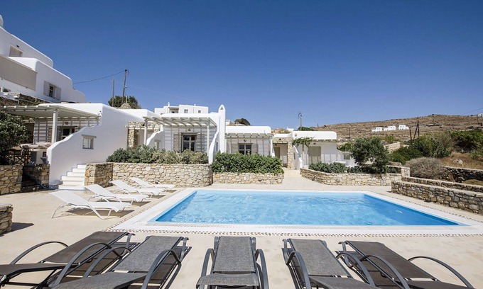 Ornos Casa | Casa de vacaciones en Míkonos con 5 habitaciones, capacidad 10