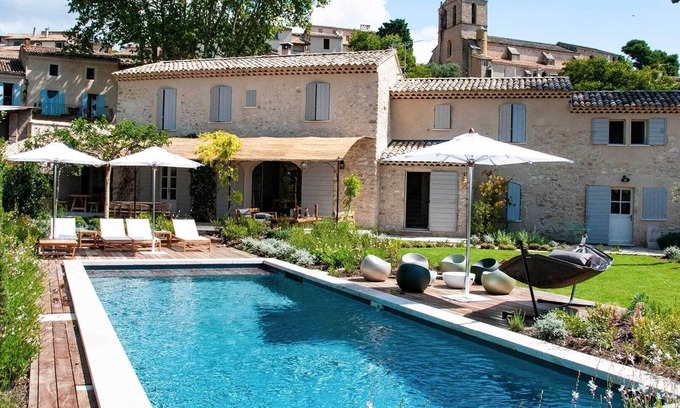 Cucuron Otro | CUCURON Mas d'Estiéu Provenzal Auténtico Seguro - Piscina Vista Cerca del Pueblo