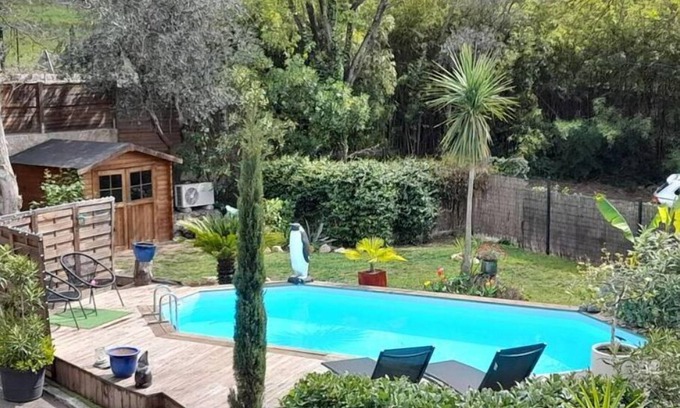 Le Plan-de-Grasse Casa | Mas de Caractère Avec Piscine