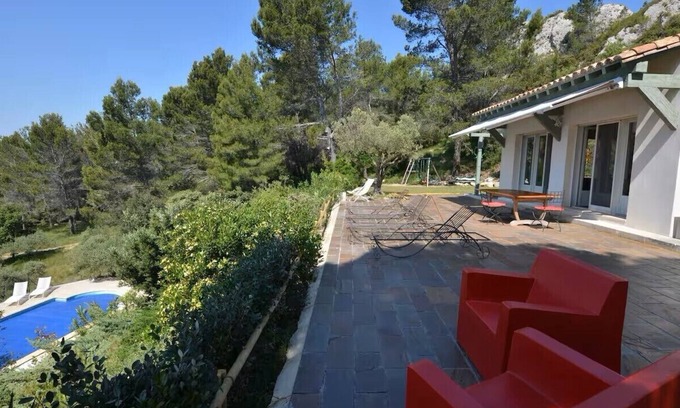 Les Baux-de-Provence Casa | Mas in Les Baux de Provence with swimming pool in the heart of the Alpilles regional park