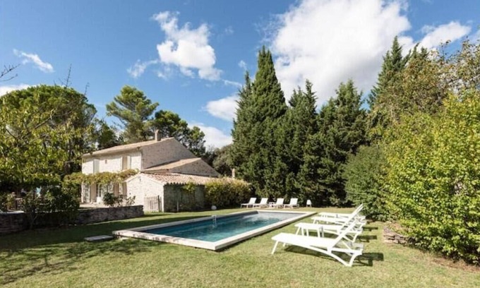 Bollene Casa | Mas Piscine Chauffée/jacuzzi Entouré de Vignes