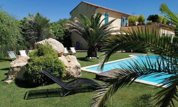 Courthezon Casa | Mas Provençal Cosy Avec Piscine Dans le Sud en Provence à Courthézon !