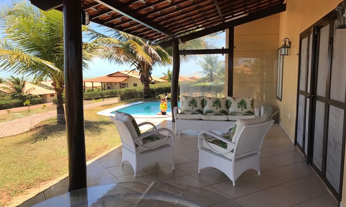 Rio do Fogo Casa | Master chalet with private pool Zumbi-RN beach