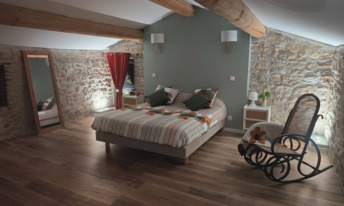 Bagard Apartamento | Mazet Entièrement Rénové Avec SPA Privatif au Pied des Cévennes