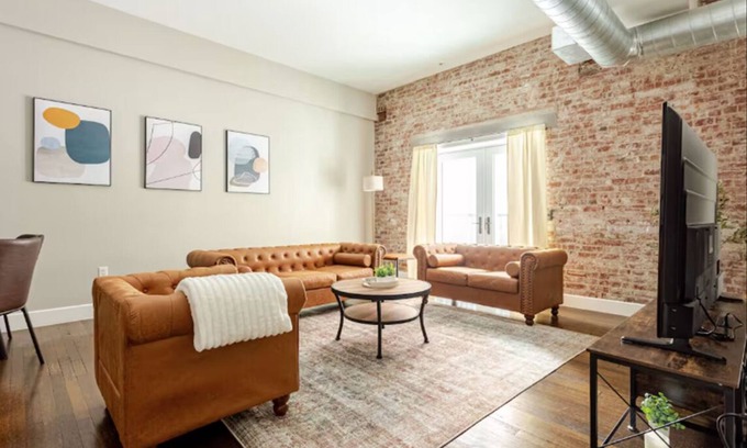 Mile Square Apartamento | McOuat Place 3C - Luxury 1 Bed Downtown Indy Apartment Prime Location