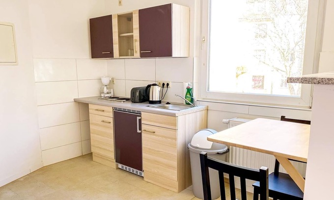 Magdeburg Apartamento | Md02 Apartment in Magdeburg, 36qm, 1 Wohn- /schlafzimmer, Max. 2 Personen